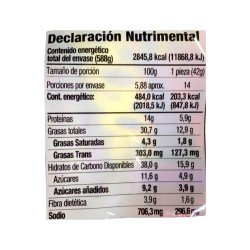CACAHUATE FURIOSOS C/14 SOBRES DE 42 GRAMOS