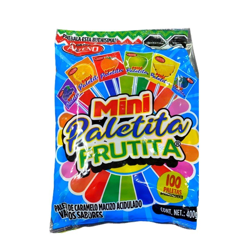MINI PALETITA FRUTITA ALTEÑO C/100 PIEZAS