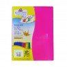 HOJA CARTA EUROCOLORS ROSA VIBRANTE C/100 HOJAS