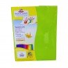 HOJA EUROCOLORS VERDE LIMON C/100 HOJAS CARTA