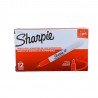MARCADOR SHARPIE FINO ROJO C/12 PIEZAS