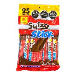 CHOCOLATE SUIZO STICK C/25...