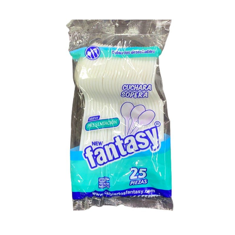 CUCHARA SOPERA FANTASY C/25 PIEZAS