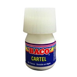 PINTURA BACO CARTEL BLANCO...