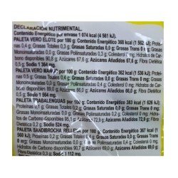 PALETA MIX BANDA FUEGO VERO C/20 PIEZAS