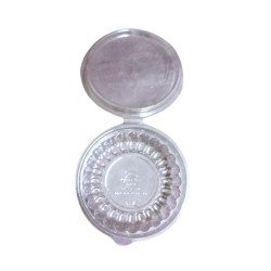 CONTENEDOR TAPA BISAGRA 250 ML 9.7X3.7 CM NELLY 2025