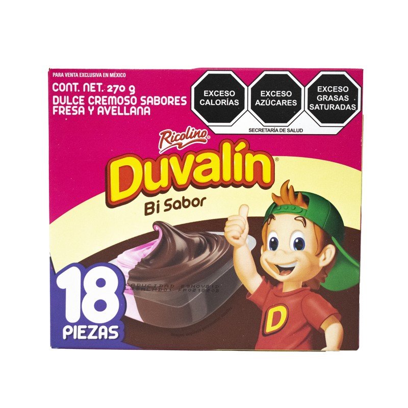 DUVALIN AVELLANA FRESA RICOLINO C/18 PIEZAS
