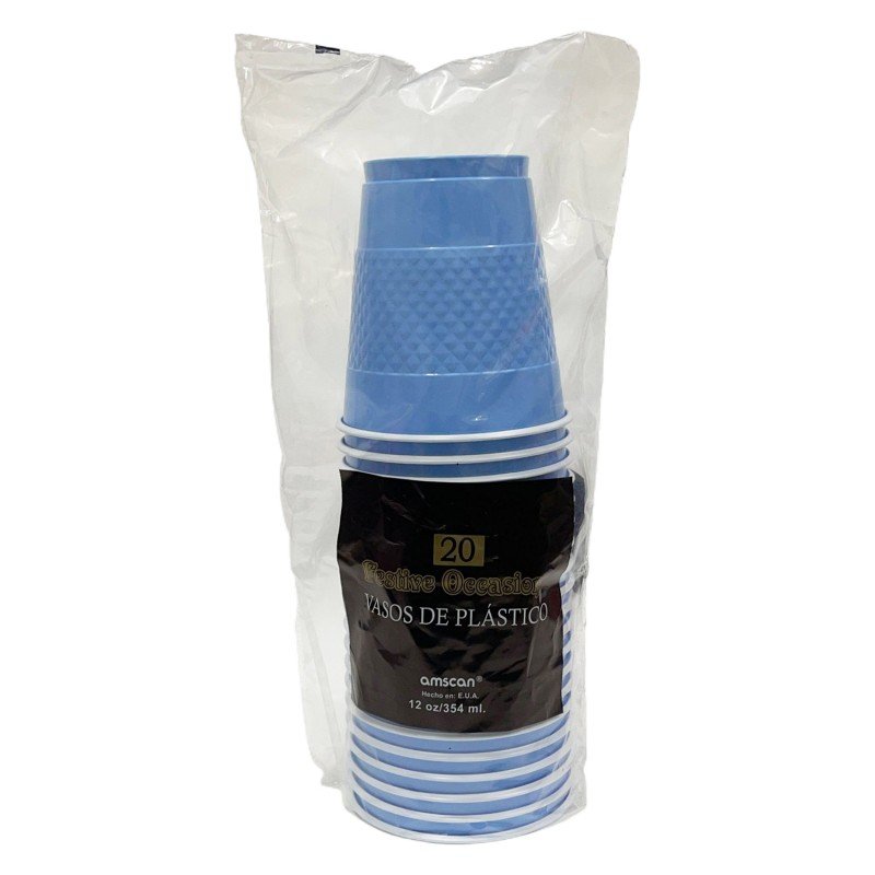 ZVASONO12AZULPASTELGRANMARKC20PIEZAS