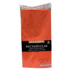 MANTEL RECTANGULAR NARANJA...