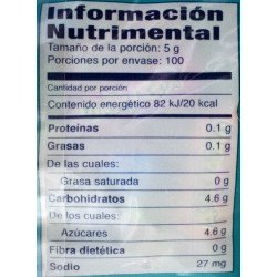 CARAMELO ACIDULADITO TROPICAL DE LA ROSA C/100 PZAS
