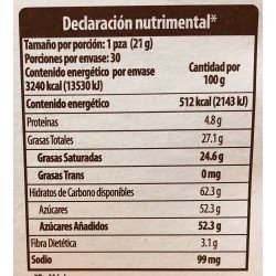 CHOCOLATE NIKOLO CACAHUATE C/30 PIEZAS ARCOR